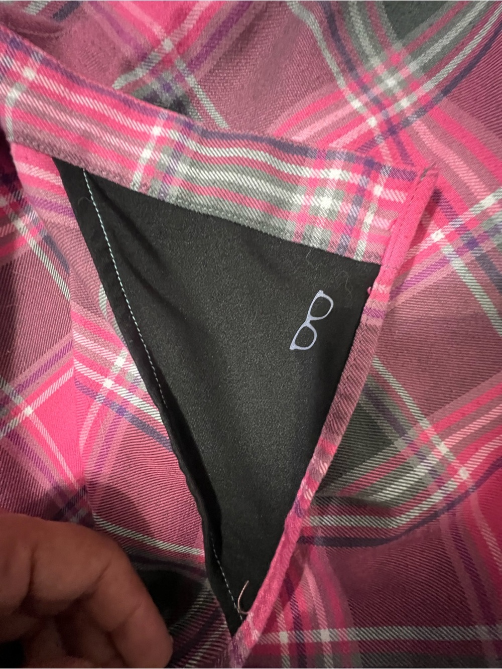 Dixxon Flannel Company Shredder Pink Plaid Button Up Shirt D-Tech Western Biker - Picture 7 of 8